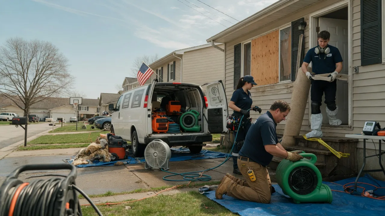 Water Damage Restoration in West Charleston, VT near me